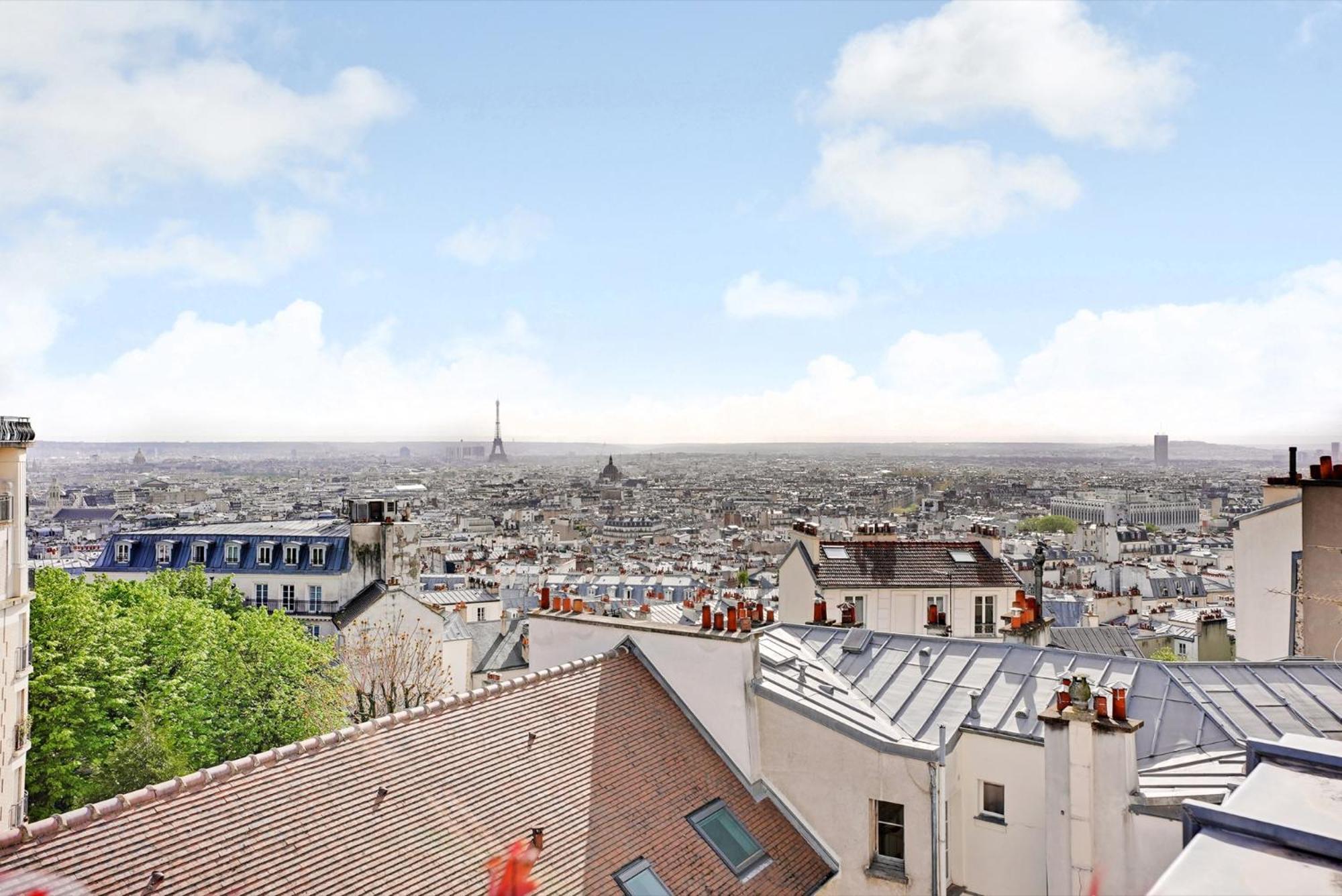 Apartamento Studio Au Coeur De Montmartre París Exterior foto